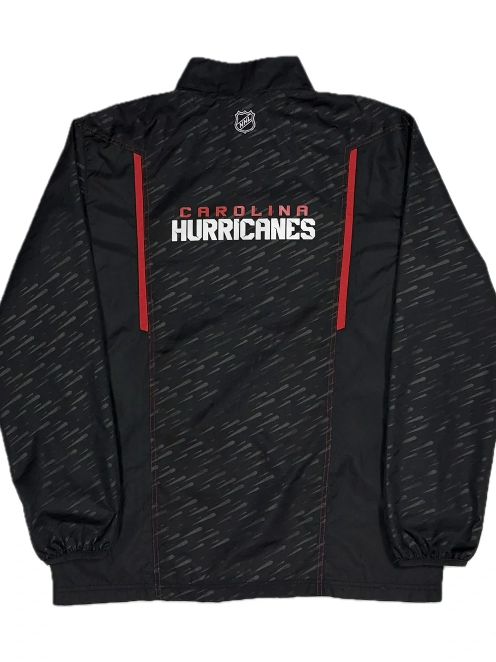 Reebok NHL Carolina Hurricanes Center Ice Kinetic Fit Zip Windbreaker Men Medium